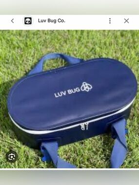 Luv Bug Bottom (only) Cooler Case - wine beer beach pool food storage travel